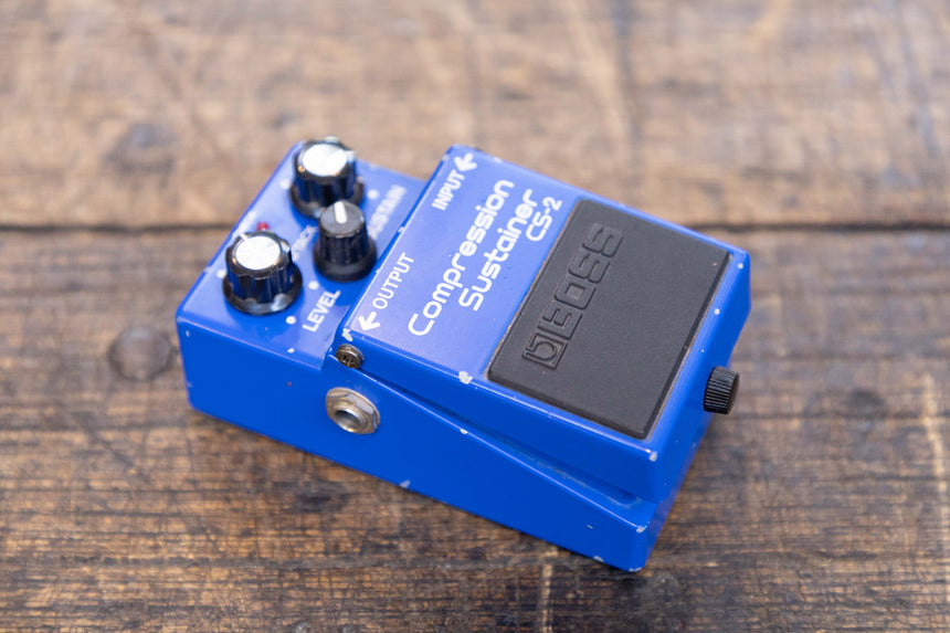Boss CS-2 Compression Sustainer (Black Label) 1981 - 1986 - Blue