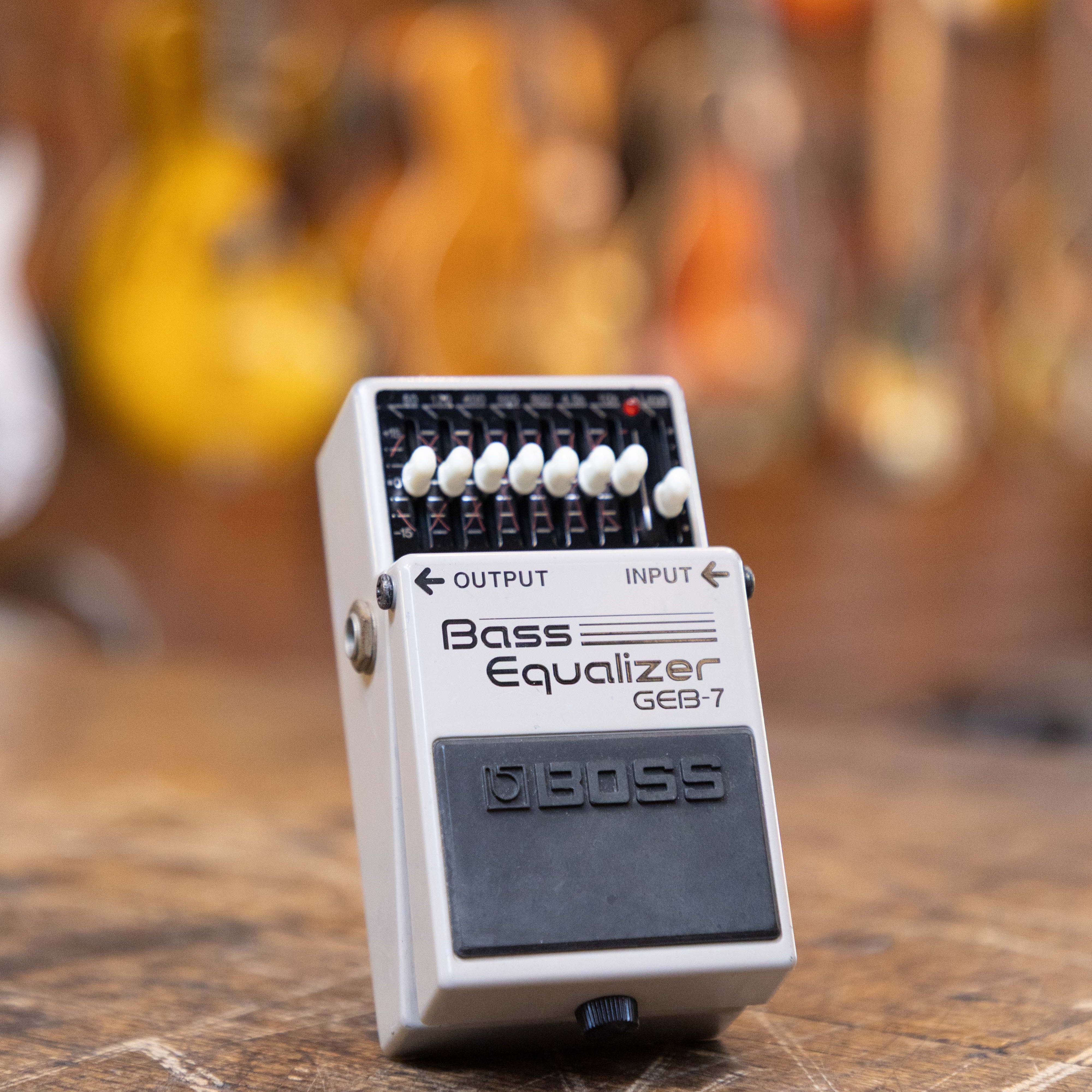 Boss GEB-7 Bass Equalizer (Silver Label) 1995 - Present