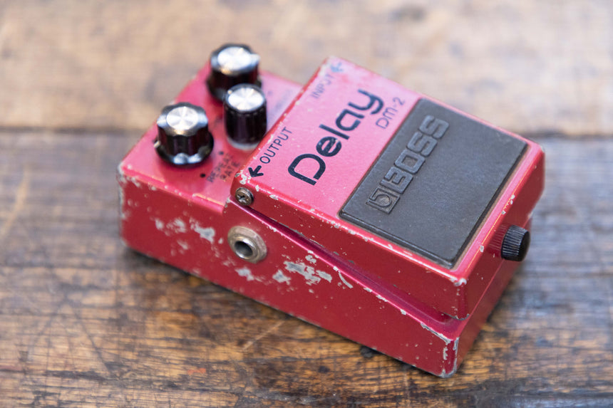 Boss DM-2 Delay (Black Label) 1981 - 1984 - Pink