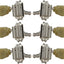 Grover 135N Vintage Deluxe 3+3 Guitar Tuners - Nickel