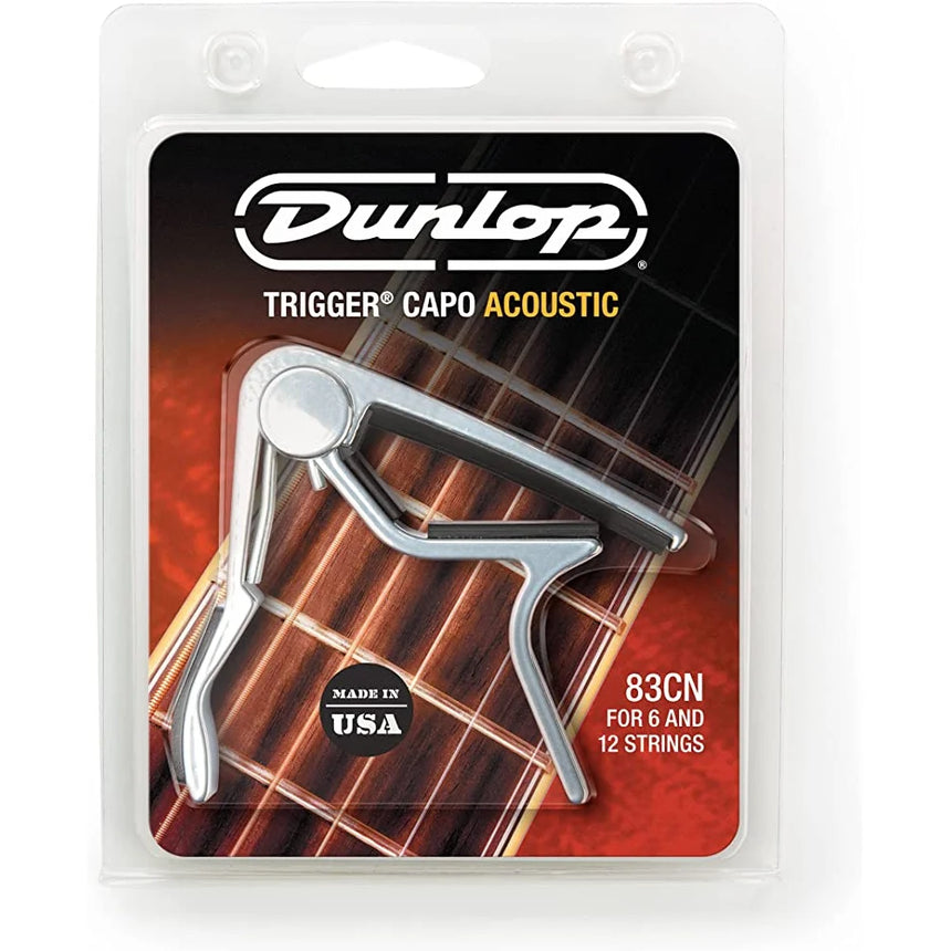 Dunlop Trigger Capo Acoustic - Silver