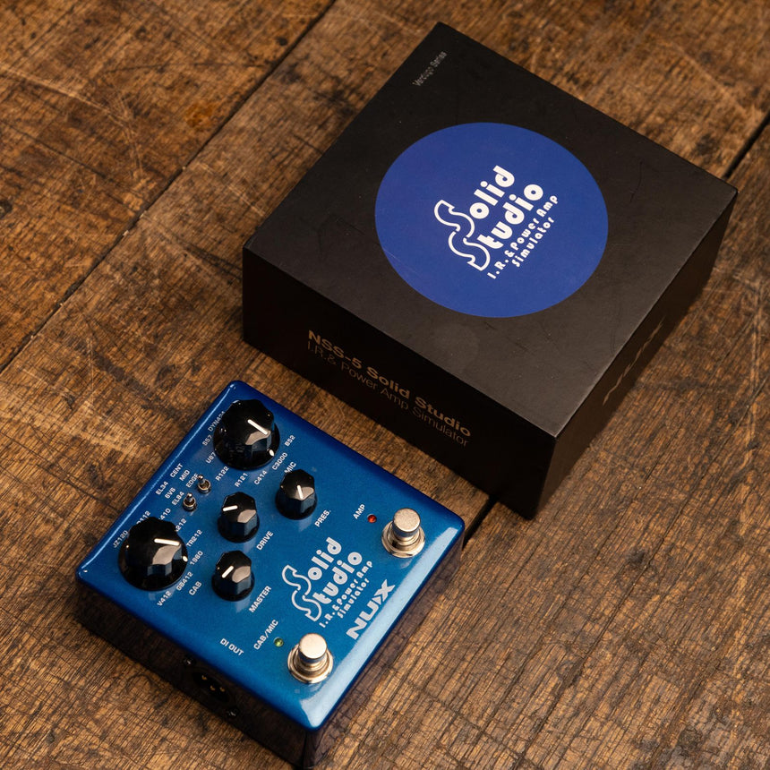 NuX NSS-5 Solid Studio IR and Power Amp Simulator
