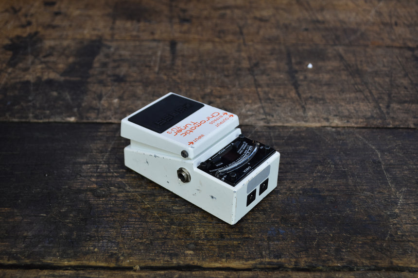 Boss TU-3 Chromatic Tuner 2009 - Present - White