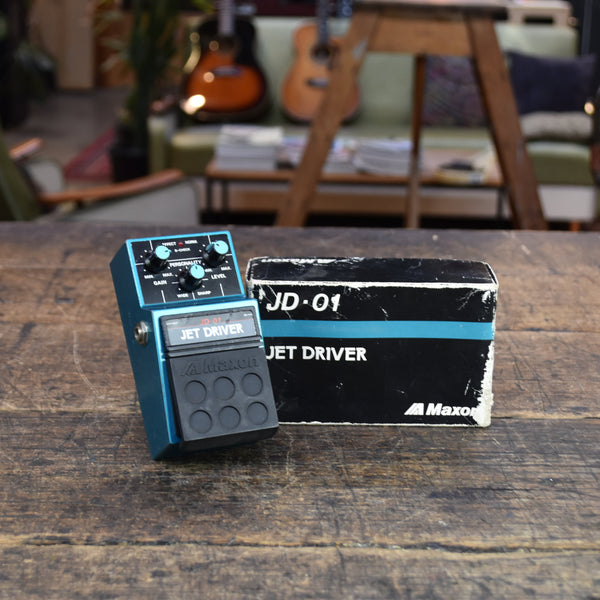 Maxon JD-01 Jet D Maxon JD-01 Jet Driver Overdrive 1980's – Clingan Guitars