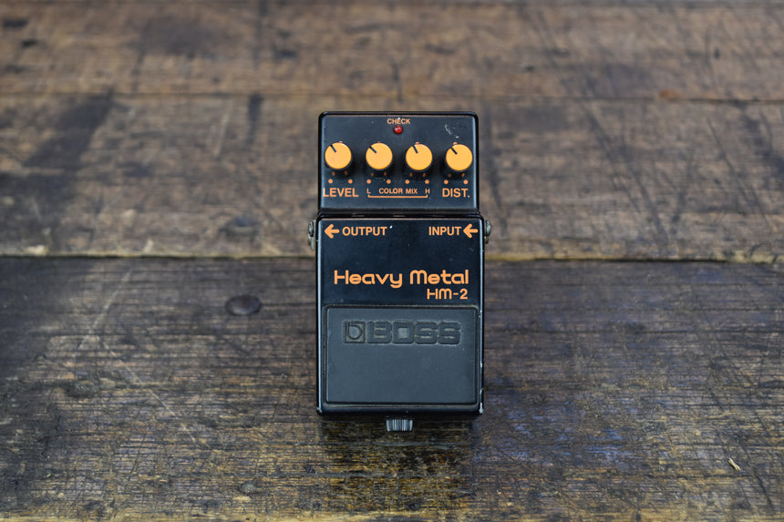 Boss HM-2 Heavy Metal (Black Label) 1988 - 1992 - Black