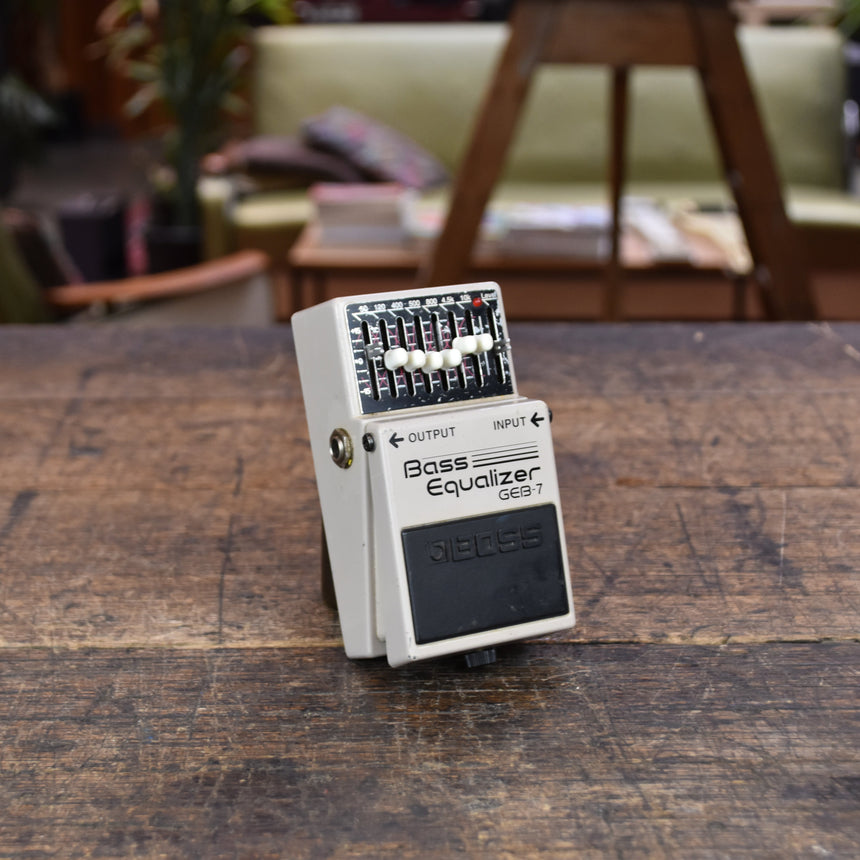 Boss GEB-7 Bass Equalizer (Silver Label) 1995 - Present - Gray
