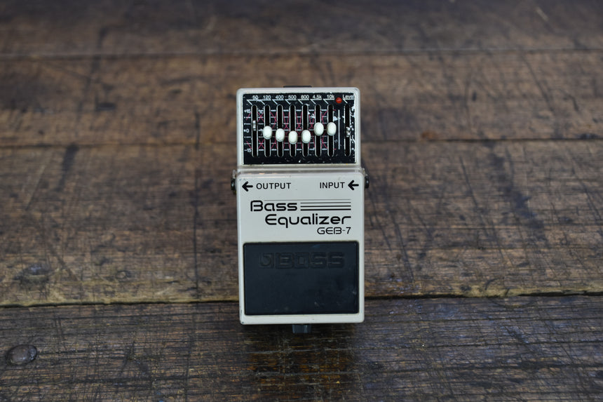 Boss GEB-7 Bass Equalizer (Silver Label) 1995 - Present - Gray