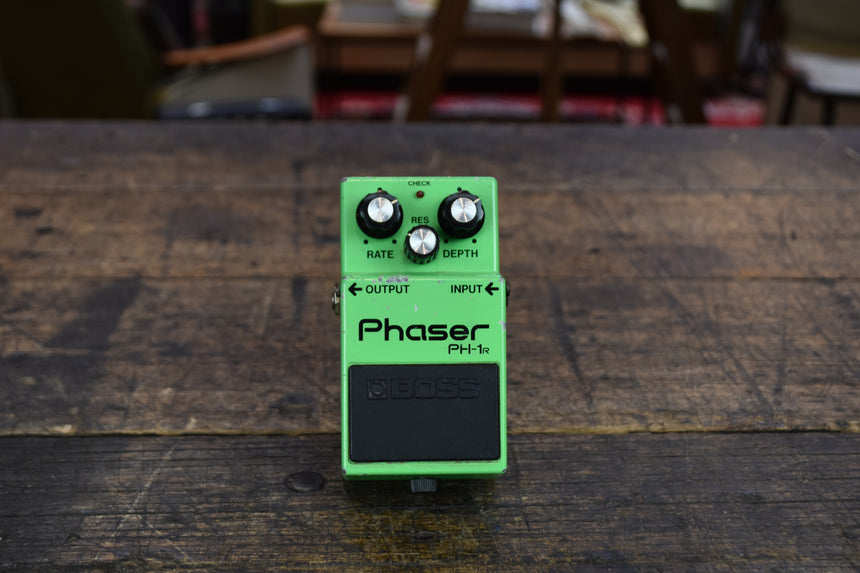 Boss PH-1R Phaser (Black Label) 1980 - 1985 - Green