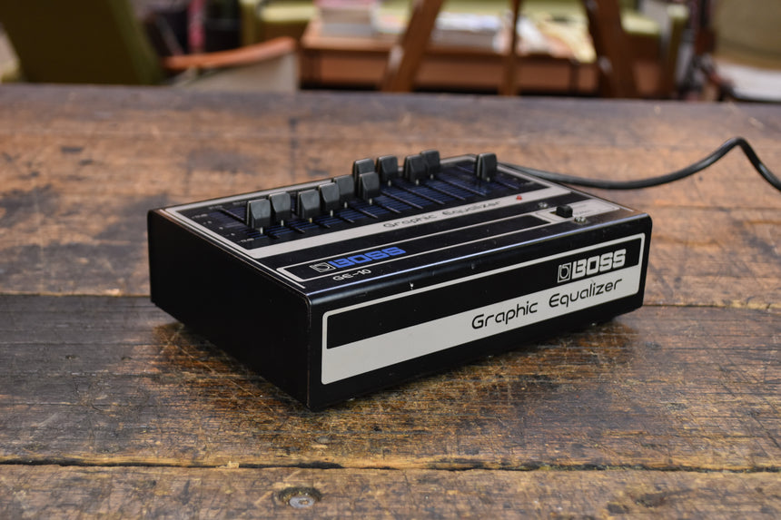 Boss GE-10 Graphic EQ 1976 - 1977 - Black
