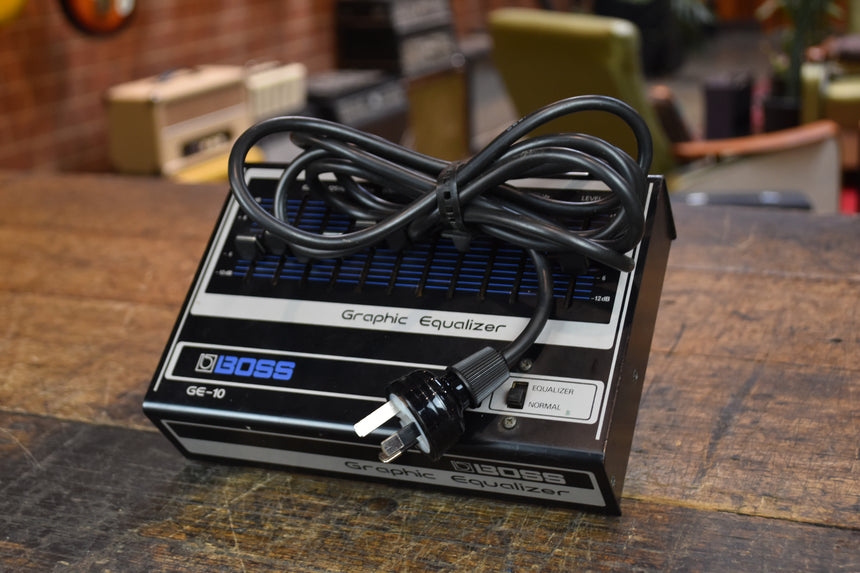 Boss GE-10 Graphic EQ 1976 - 1977 - Black