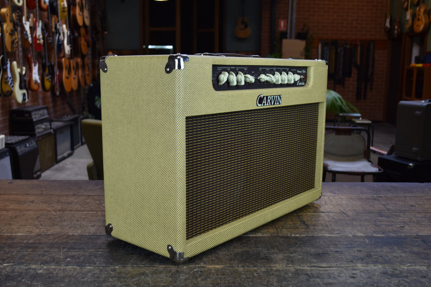 Carvin BelAir 212 Vintage Tube Series 50-Watt 2x12" Guitar Combo 1995 - 2017 - Tweed