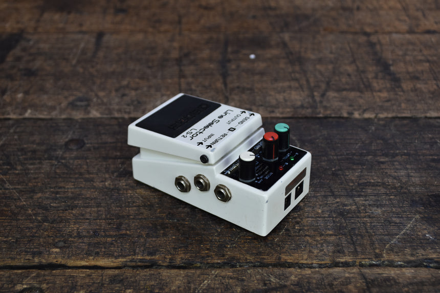 Boss LS-2 Line Selector (Silver Label) 1991 - Present - White