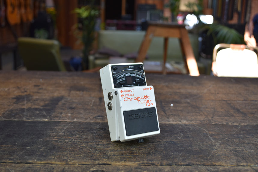 Boss TU-3 Chromatic Tuner 2009 - Present - White