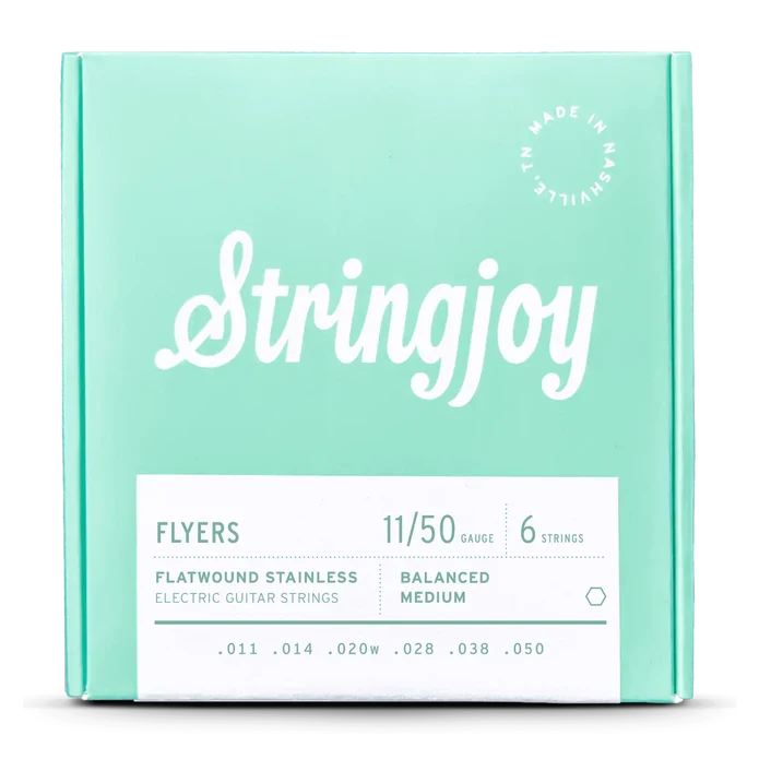 Stringjoy Flyers - 11-50 BALANCED MEDIUM Gauge Flyers (Flatwound)