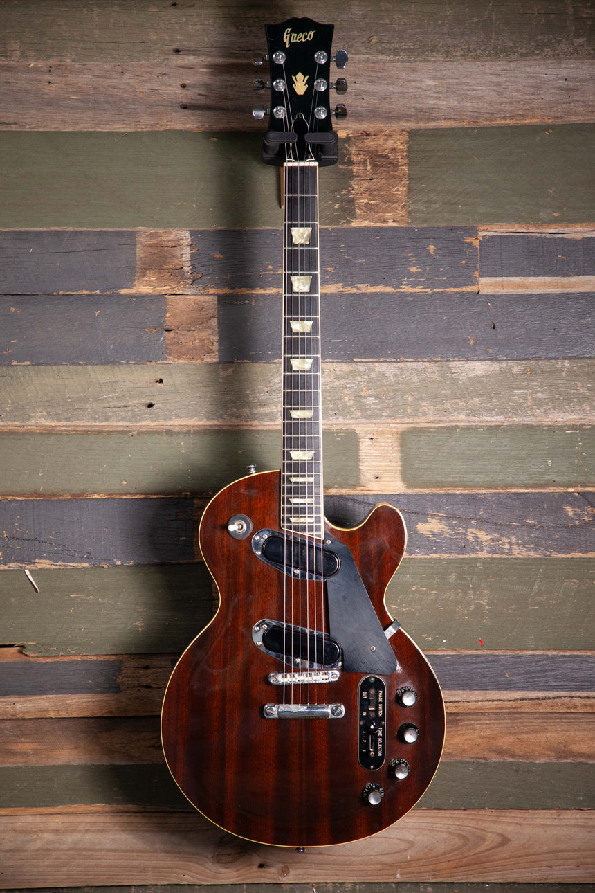 Greco Singlecut Professional PE-480 1972 - Walnut