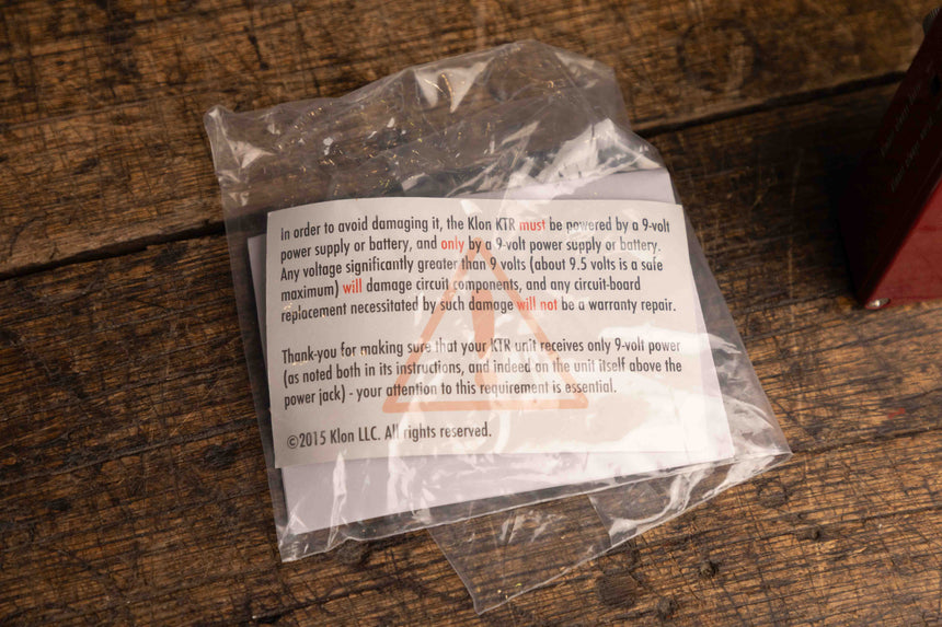 Klon KTR Professional Overdrive