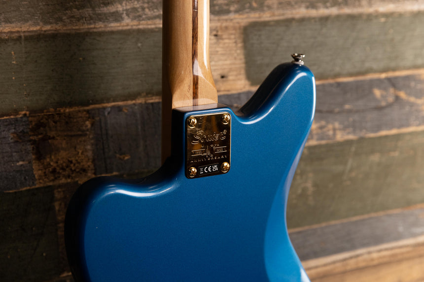 Squier 40th Anniversary Jazzmaster Gold Edition Electric Guitar - Lake Placid Blue