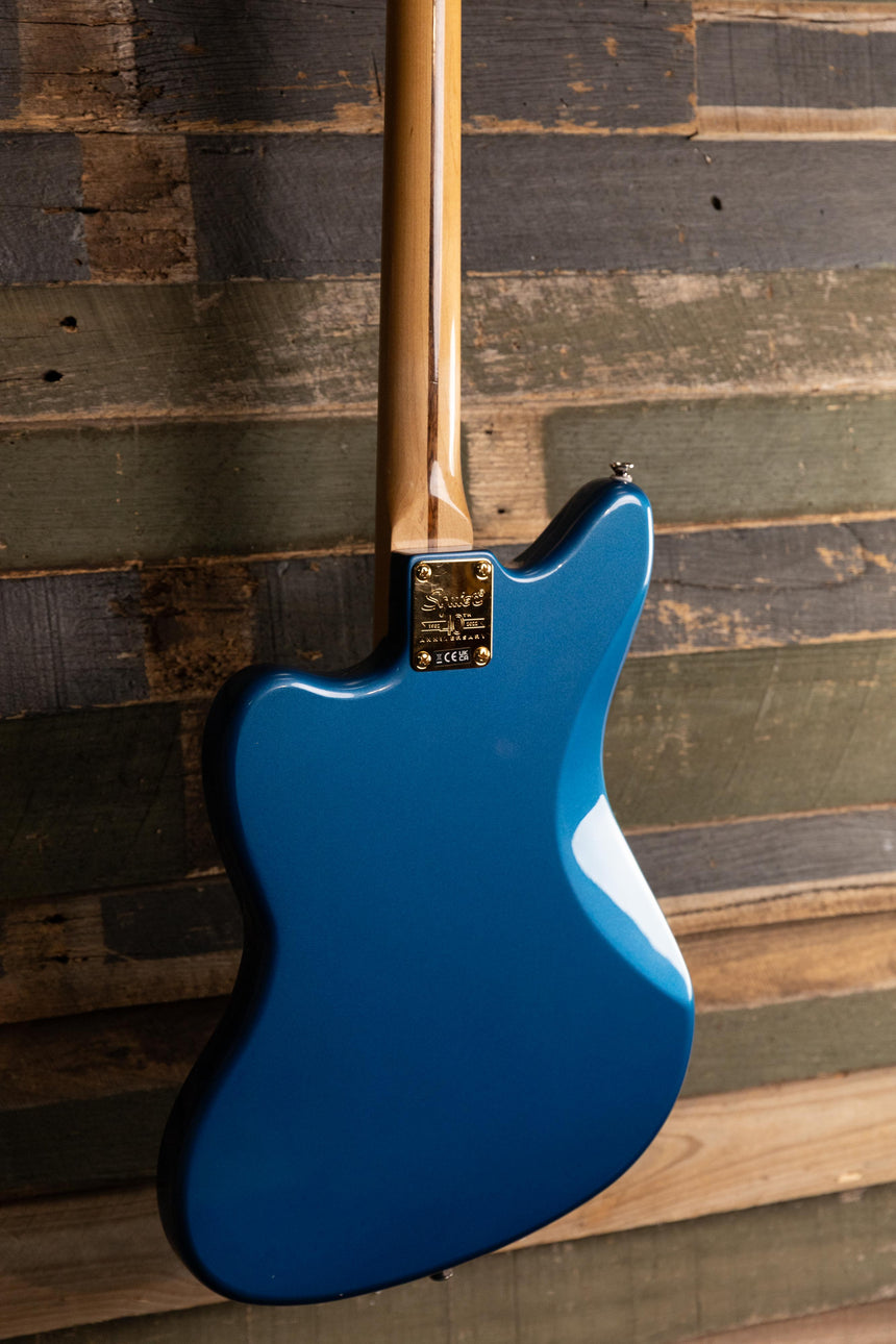Squier 40th Anniversary Jazzmaster Gold Edition Electric Guitar - Lake Placid Blue