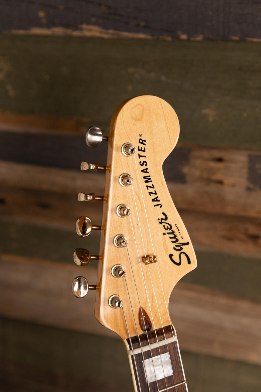Squier 40th Anniversary Jazzmaster Gold Edition Electric Guitar - Lake Placid Blue
