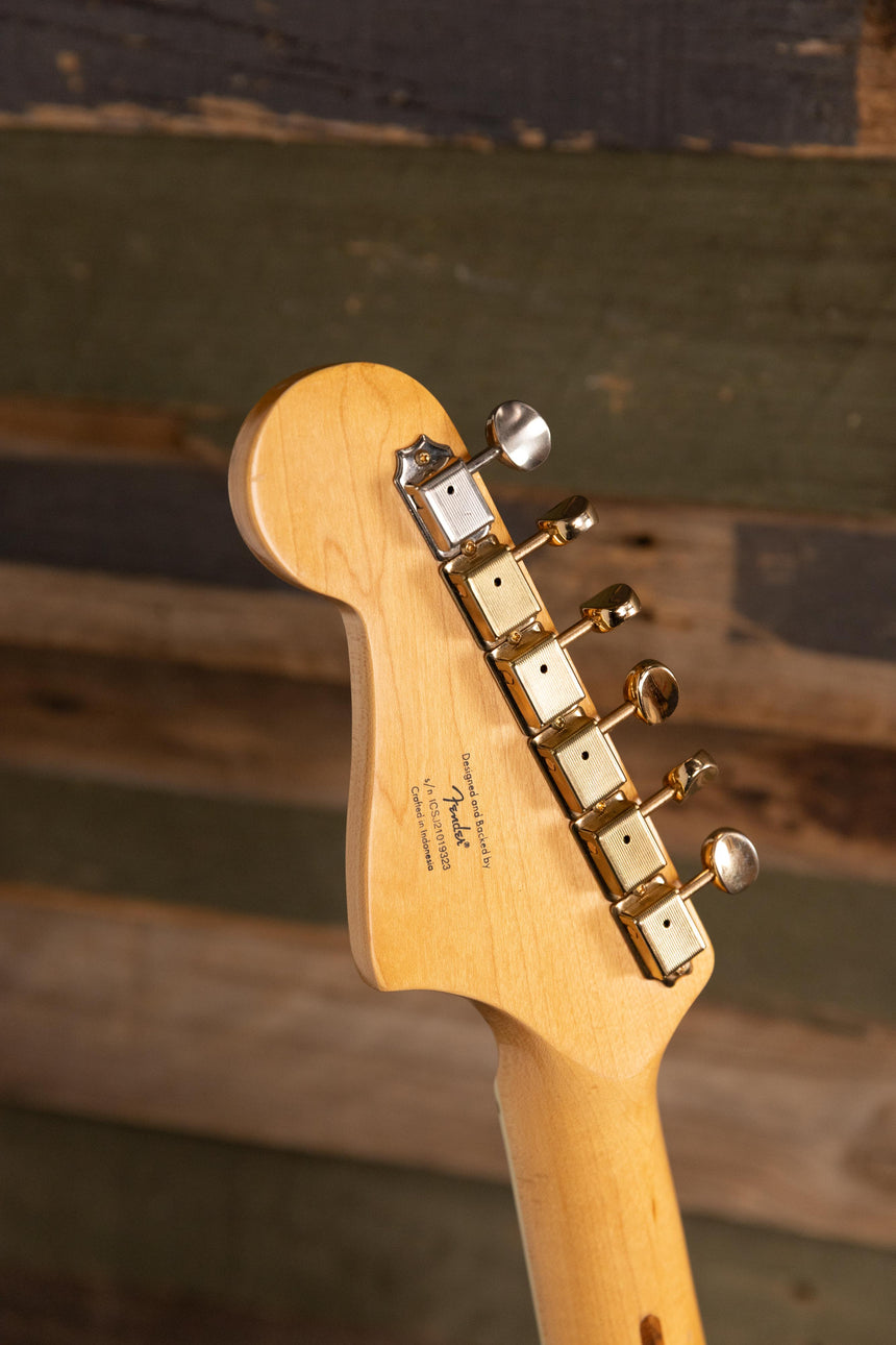 Squier 40th Anniversary Jazzmaster Gold Edition Electric Guitar - Lake Placid Blue