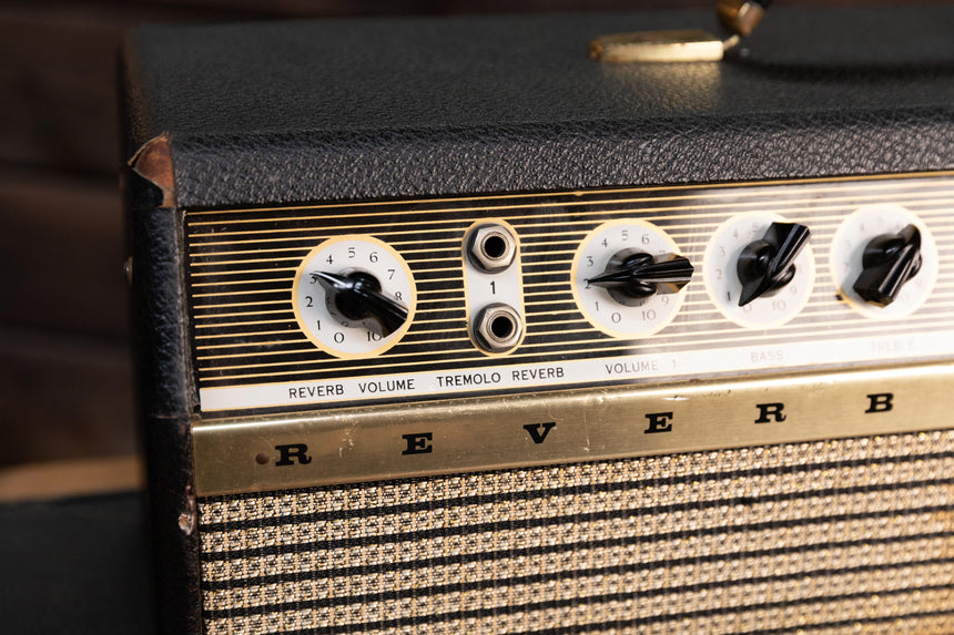 1966 Goldentone Reverbmaster 1764 Piggy-back 2x12 (Rola 12U)