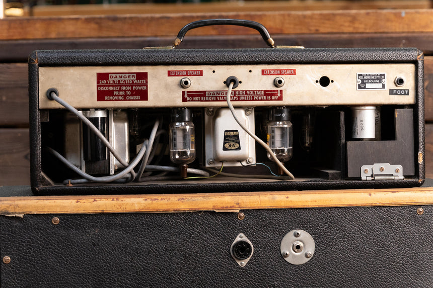 1966 Goldentone Reverbmaster 1764 Piggy-back 2x12 (Rola 12U)