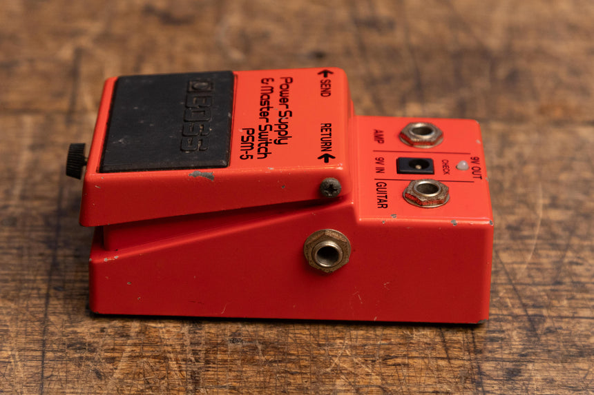 1987 Boss PSM-5 Power Supply & Master Switch