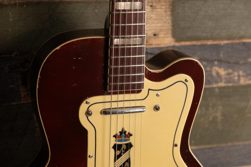 Silvertone Thin Twin 1382L Jimmy Reed 1956 - Sunburst
