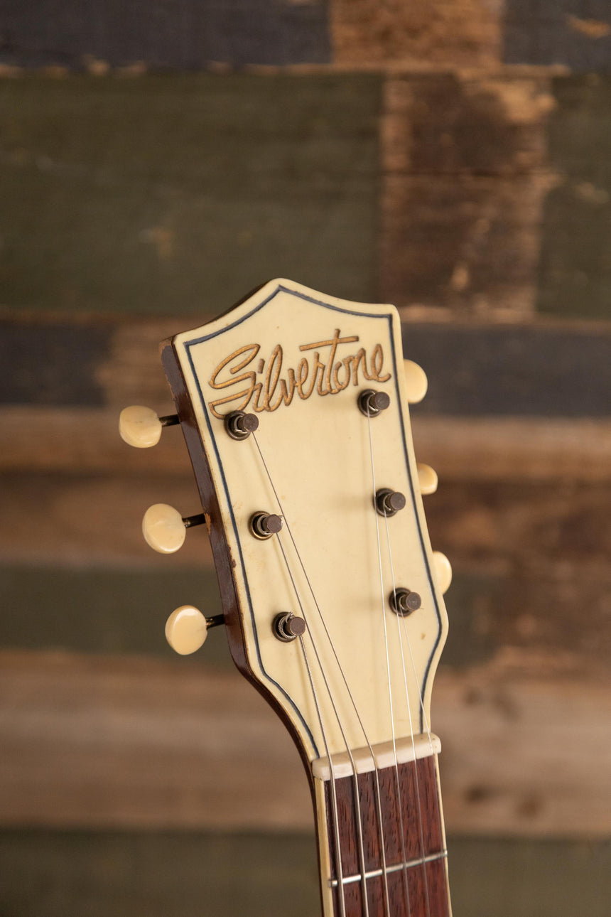 Silvertone Thin Twin 1382L Jimmy Reed 1956 - Sunburst
