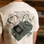 Clingan guitar Tone T-shirt (Cream and Green)
