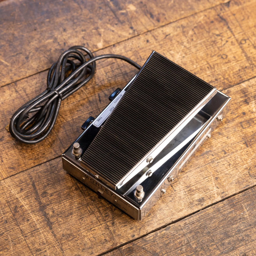 Morley Power Wah Fuzz PWF Silver 1970s