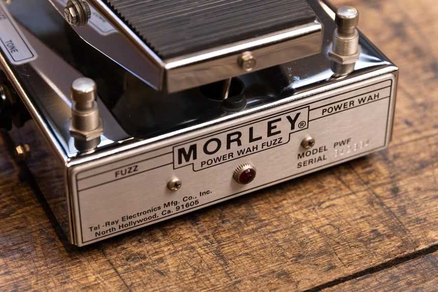 Morley Power Wah Fuzz PWF Silver 1970s