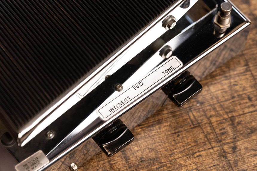 Morley Power Wah Fuzz PWF Silver 1970s