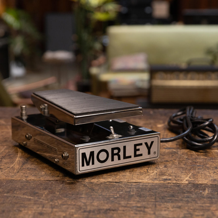 Morley Power Wah Fuzz PWF Silver 1970s