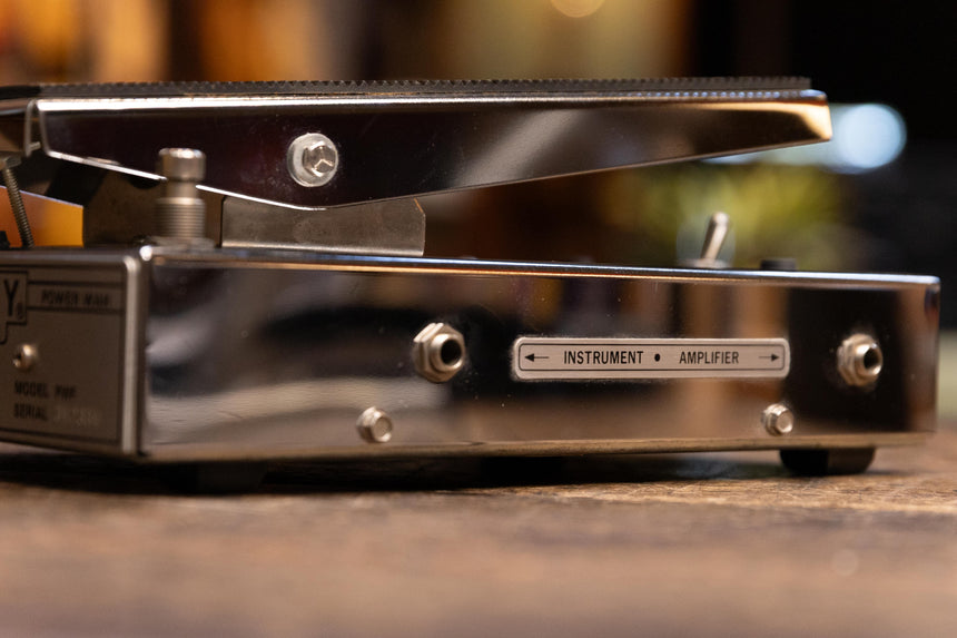 Morley Power Wah Fuzz PWF Silver 1970s