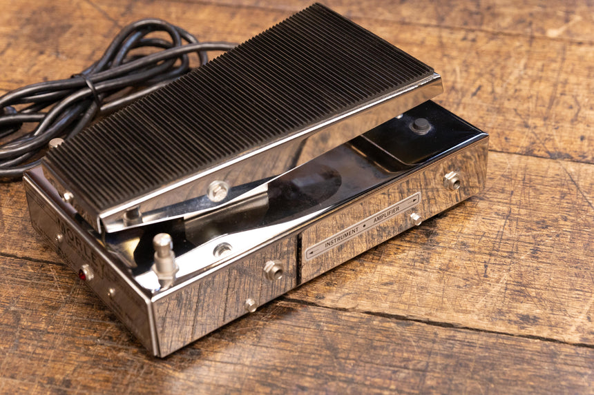 Morley Power Wah Fuzz PWF Silver 1970s