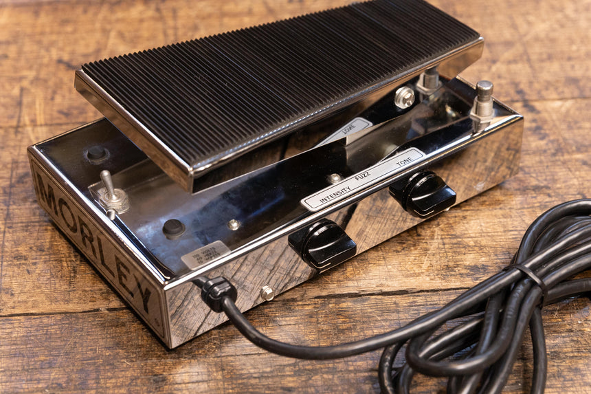 Morley Power Wah Fuzz PWF Silver 1970s