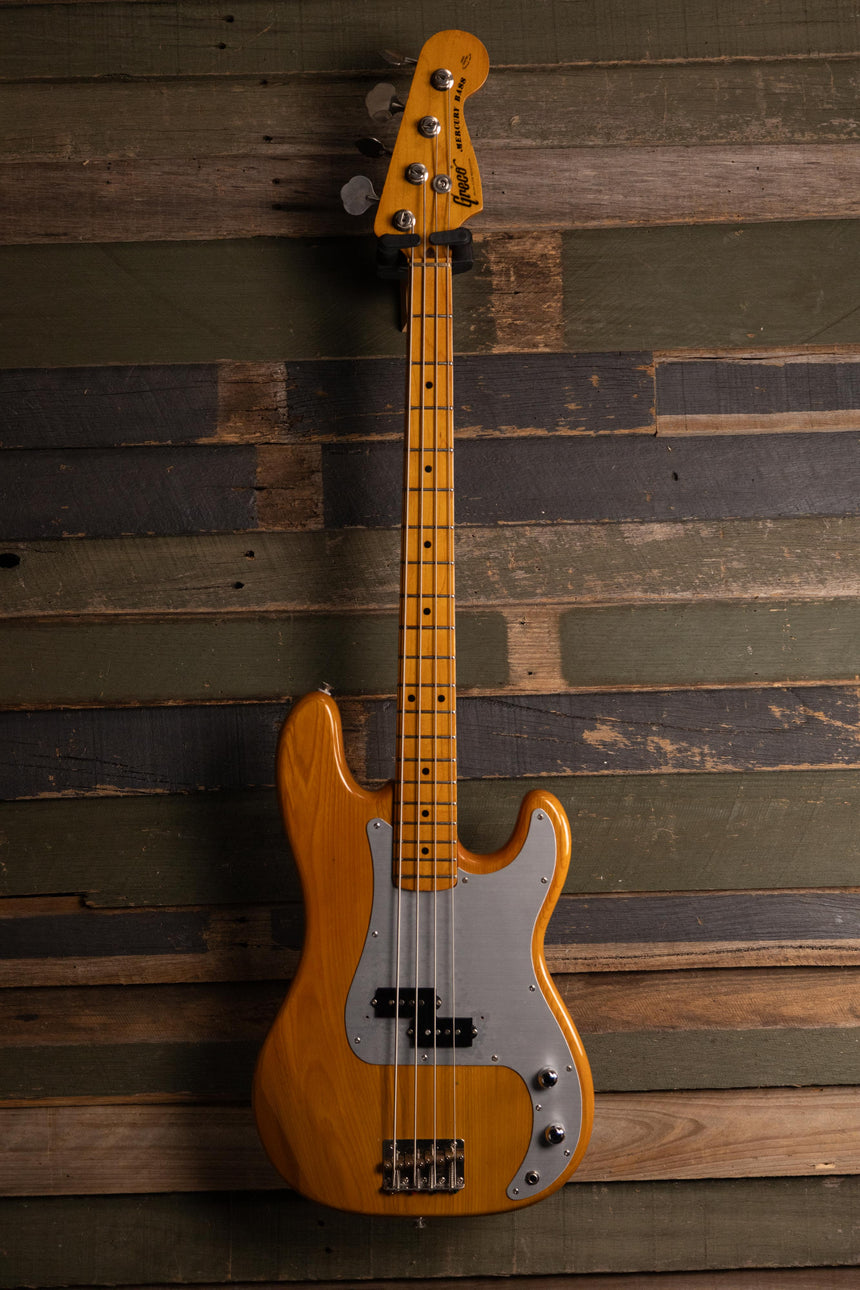 1978 Greco PB-700 Mercury Bass, Natural