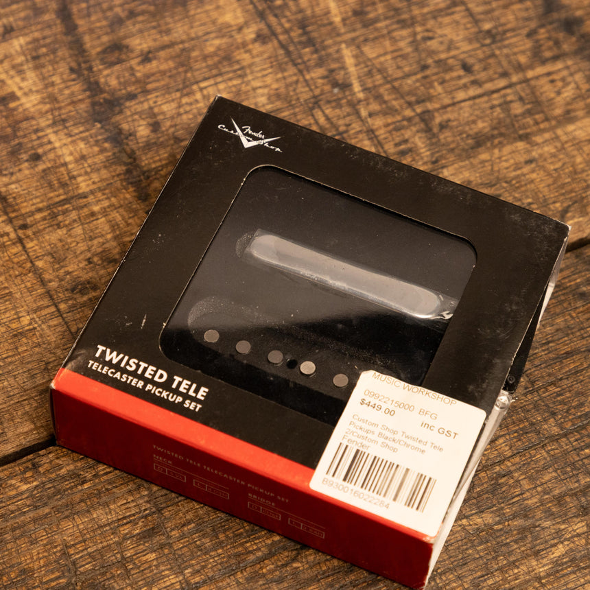 Fender 099-2215-000 Custom Shop Twisted Tele Pickup Set 2010s - Chrome / Black