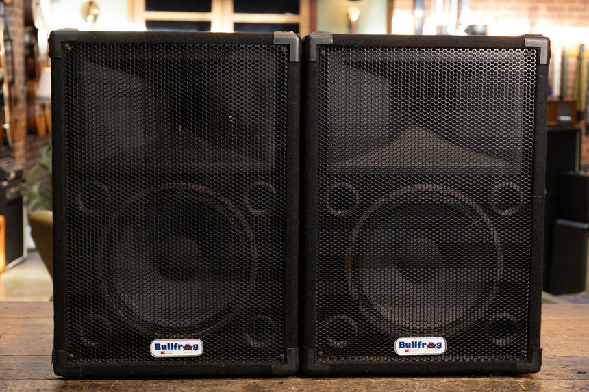 Bullfrog 1x12" PA Speaker with Tweeter (Pair)