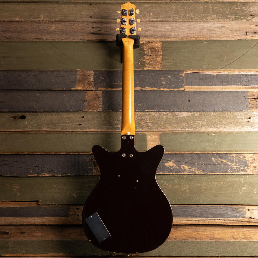 Danelectro 1990s Convertible Acoustic Electric Guitar - Black