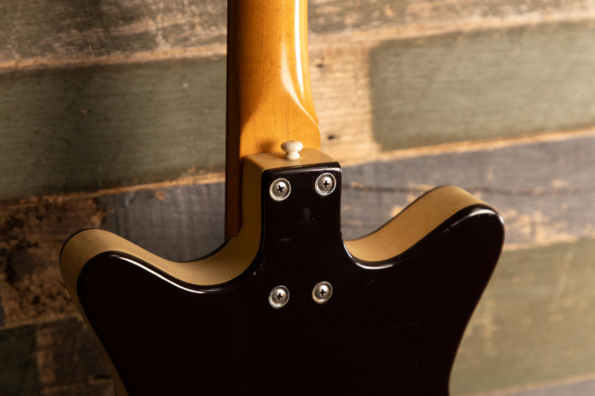 Danelectro 1990s Convertible Acoustic Electric Guitar - Black