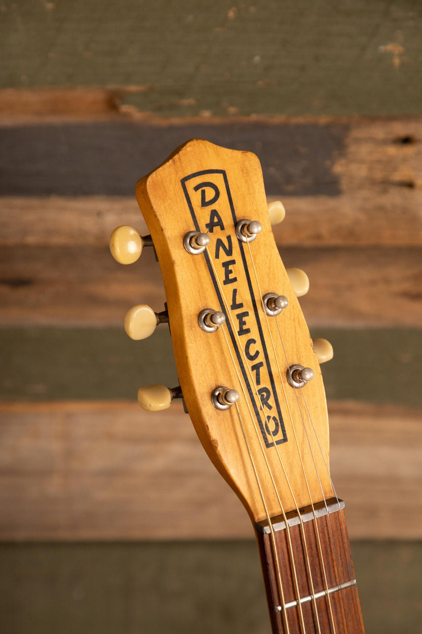 Danelectro 1990s Convertible Acoustic Electric Guitar - Black