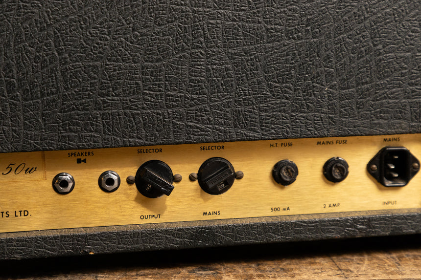 Marshall JMP 2204 Master Model Mk2 Lead 50-Watt Guitar Amp Head 1976