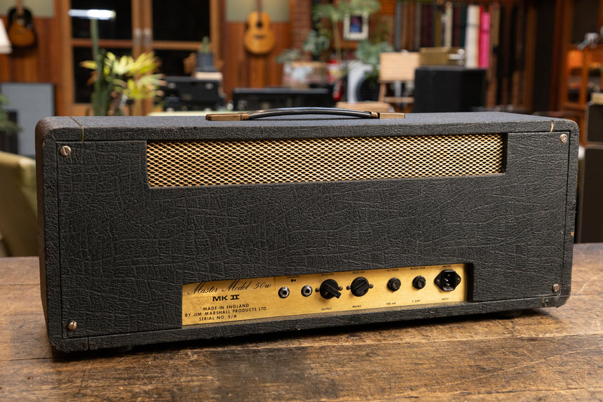 Marshall JMP 2204 Master Model Mk2 Lead 50-Watt Guitar Amp Head 1976