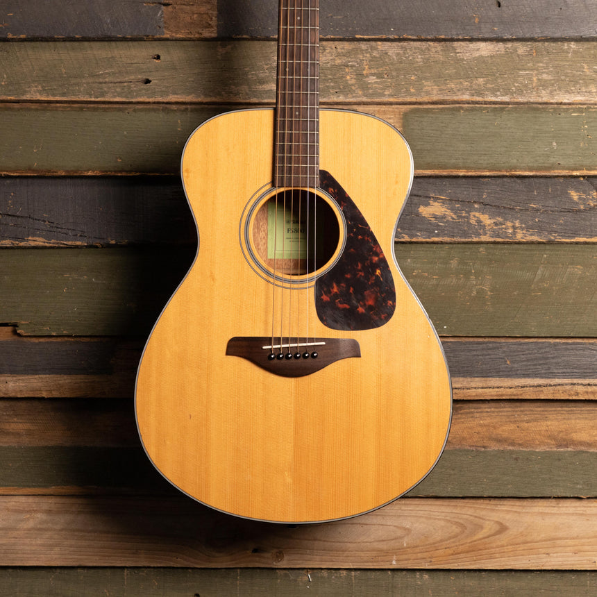 Yamaha FS800 Solid Spruce Top OM Acoustic Guitar - Natural