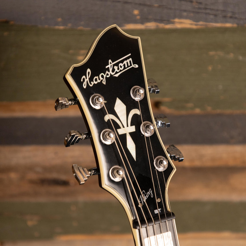 Hagstrom Viking Deluxe Baritone 2010s - Black