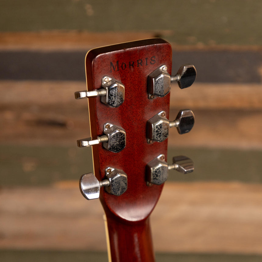 1980 Morris F-20 Acoustic Dreadnought - Natural
