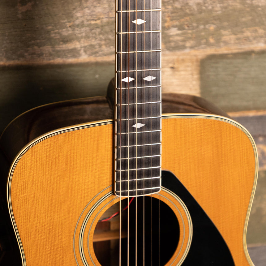 Yamaha FG-365 SE Acoustic-Electric Dreadnought 1980s - Natural