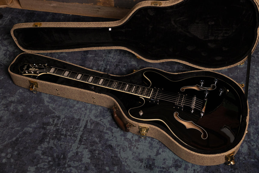 Hagstrom Viking Deluxe Baritone 2010s - Black